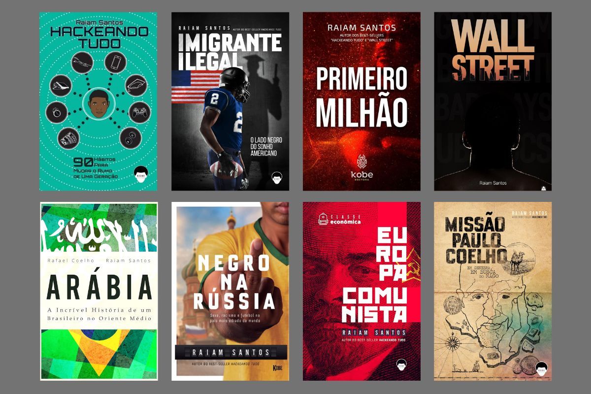 Raiam Santos: Livros